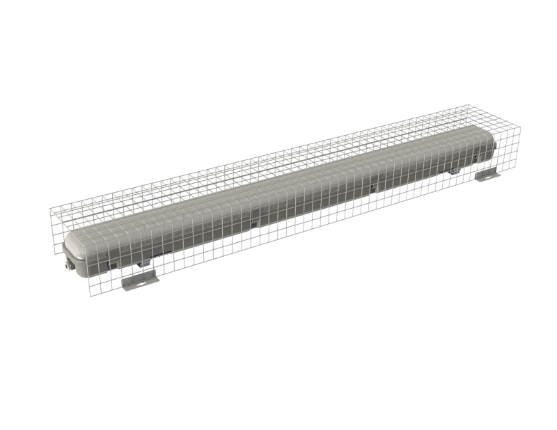 решетка защитная lpo/lsp 1270х205х120 diora zr-lpo-120 от BTSprom.by