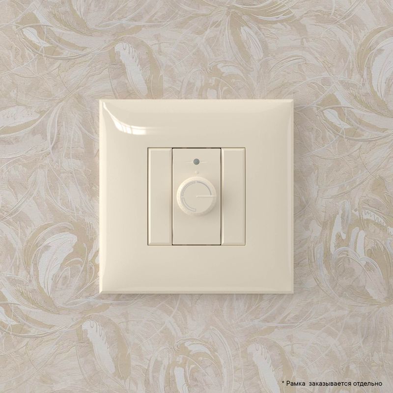  Диммер поворотный СП "Avanti" "Ванильная дымка" DKC 4405133 фото в каталоге от BTSprom.by