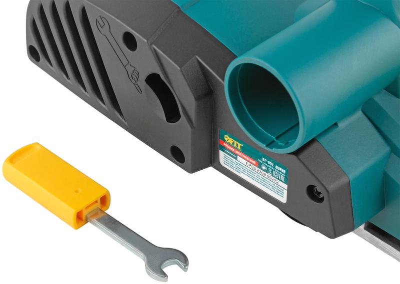  Рубанок 900Вт 16000об/мин 82мм 0-3.0мм; паз 0-16мм; прав. выброс; опора алюм. FIT 80498 фото в каталоге от BTSprom.by