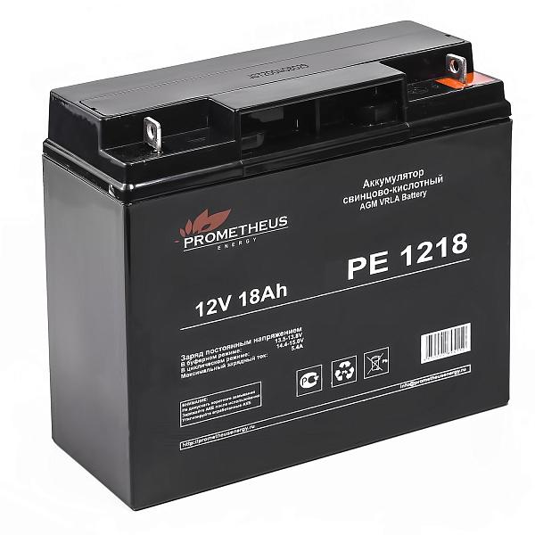 аккумулятор 12в 18а.ч pe1218 prometheus energy нф-00005200 от BTSprom.by