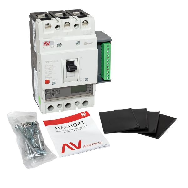  Выключатель автоматический 3п 100А 50кА AV POWER-1/3 ETU6.2 AVERES EKF mccb-13-100-6.2-av фото в каталоге от BTSprom.by