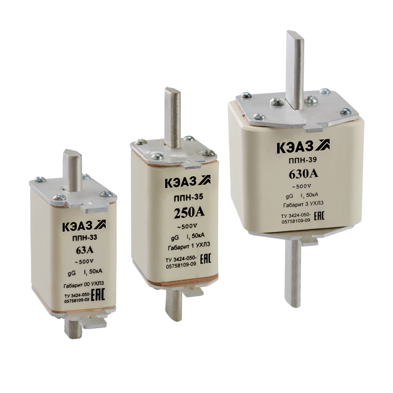 вставка плавкая ппн 37 250а x0 габарит 2 ухл3 кэаз 111318 от BTSprom.by