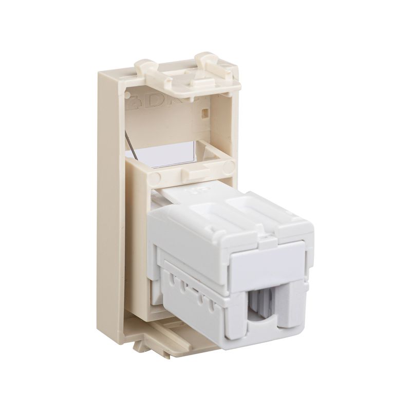  Розетка телефонная 1мод. Avanti "Ванильная дымка" RJ12 модульная DKC 4405311 фото в каталоге от BTSprom.by
