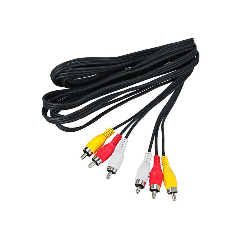шнур 3х3 rca 7м rexant 17-0206 от BTSprom.by