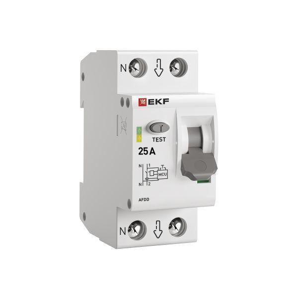 устройство защиты от дугового пробоя (уздп) 1p+n 25а proxima ekf afdd-2-25-pro от BTSprom.by