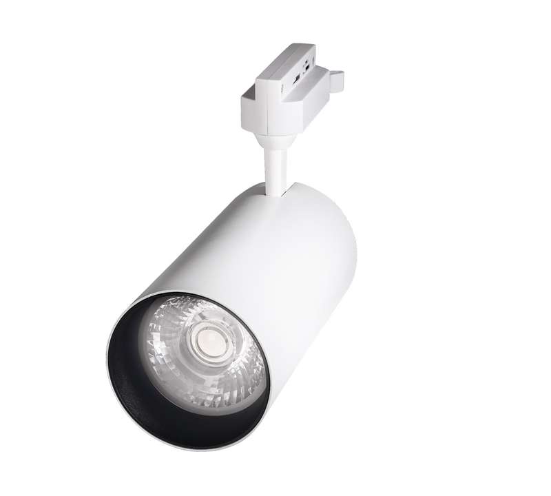 светильник светодиодный трековый ptr 0740 40вт 3000к ip40 24град. wh бел. pro jazzway 5018662 от BTSprom.by