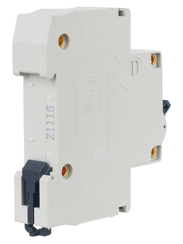  Выключатель автоматический модульный 1п C 16А 4.5кА ВА47-29 GENERICA MVA25-1-016-C фото в каталоге от BTSprom.by