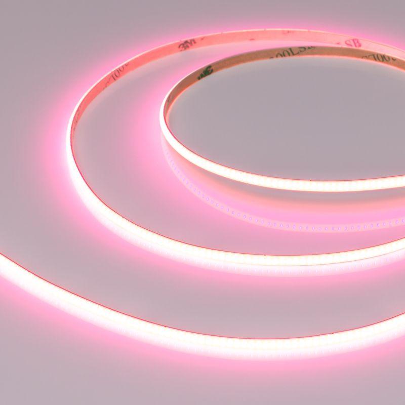 лента светодиодная cob-x480-4mm 24v pink 4вт/м ip20 (уп.5м) arlight 046910 от BTSprom.by