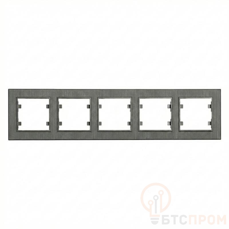  Рамка 5-м Karea LINE дым. Makel 86050705 фото в каталоге от BTSprom.by