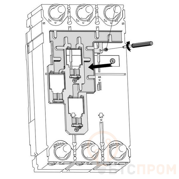 Разъем для втычного авт. выкл. SUSOL MCCB ASSY BASE CONNECTOR TS400/TS630 LS Electric 83261173806 фото в каталоге от BTSprom.by  Разъем для втычного авт. выкл. SUSOL MCCB ASSY BASE CONNECTOR TS400/TS630 LS Electric 83261173806 фото в каталоге от BTSprom.by