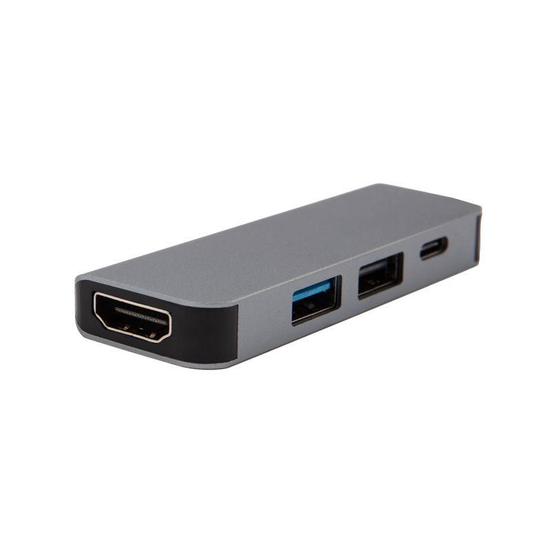  Разветвитель USB Type-C на 4 порта: 1xHDMI/2xUSB 3.0 PD/1xType-C PD Rexant 18-4151 фото в каталоге от BTSprom.by