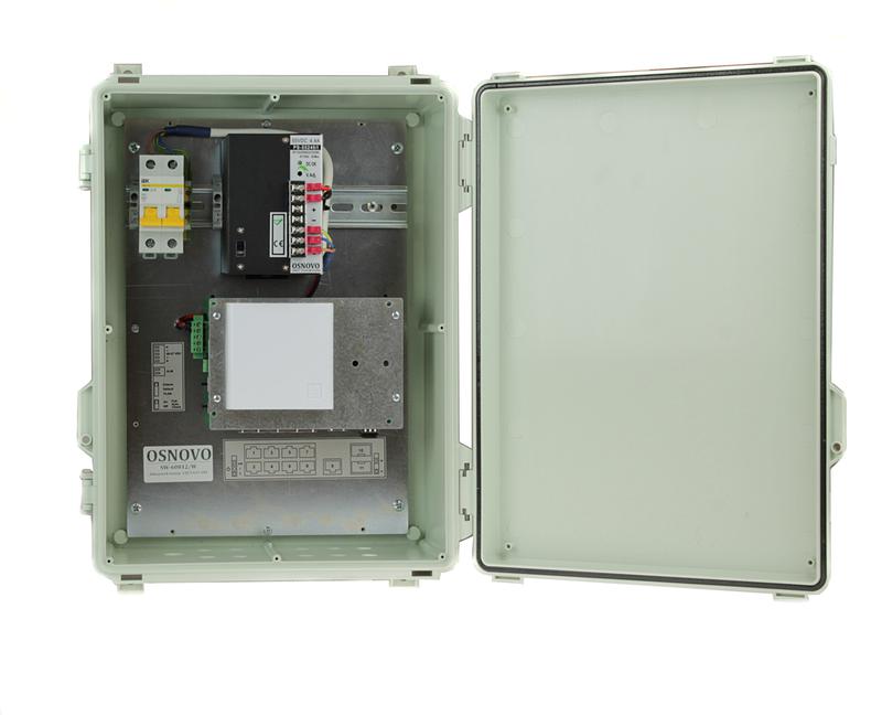 коммутатор уличный poe sw-60812/w на 11 портов osnovo 13549 от BTSprom.by