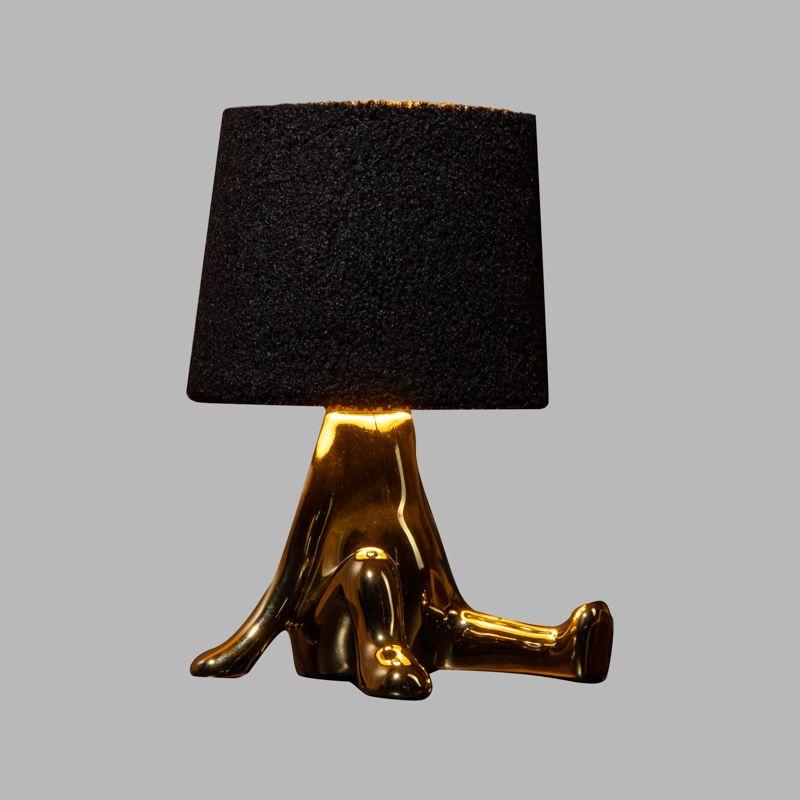  Светильник декоративный Человечек зол. с черн. абажуром E27 Rexant 603-1035 фото в каталоге от BTSprom.by