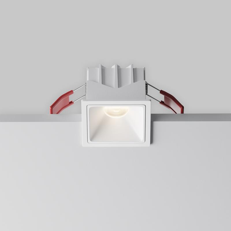  Светильник Alfa LED 10Вт 4000К 60град. встраив. Maytoni DL043-01-10W4K-SQ-W-1 фото в каталоге от BTSprom.by