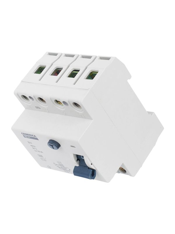  Выключатель дифференциального тока (УЗО) 4п 32А 100мА тип AC ВД1-63 GENERICA MDV15-4-032-100 фото в каталоге от BTSprom.by