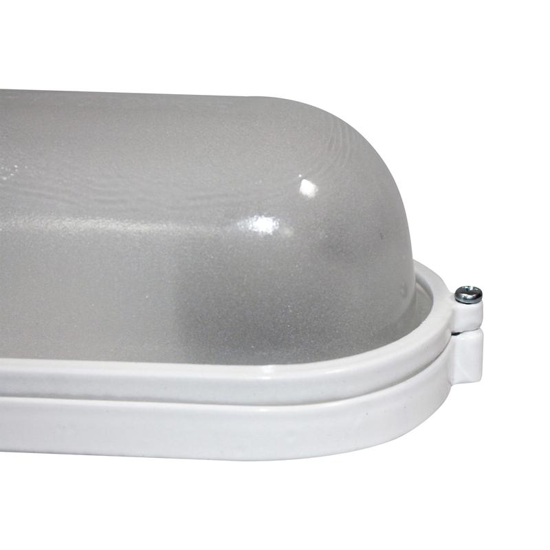  Светильник НББ 03-60-021 "Терма 1401" IP65 овал малый матов./корпус бел. Элетех 1005500950 фото в каталоге от BTSprom.by