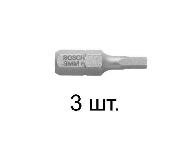 насадка с шестигр. хв. is 1,5  25мм  (2607001716) (3 шт) (bosch) от BTSprom.by