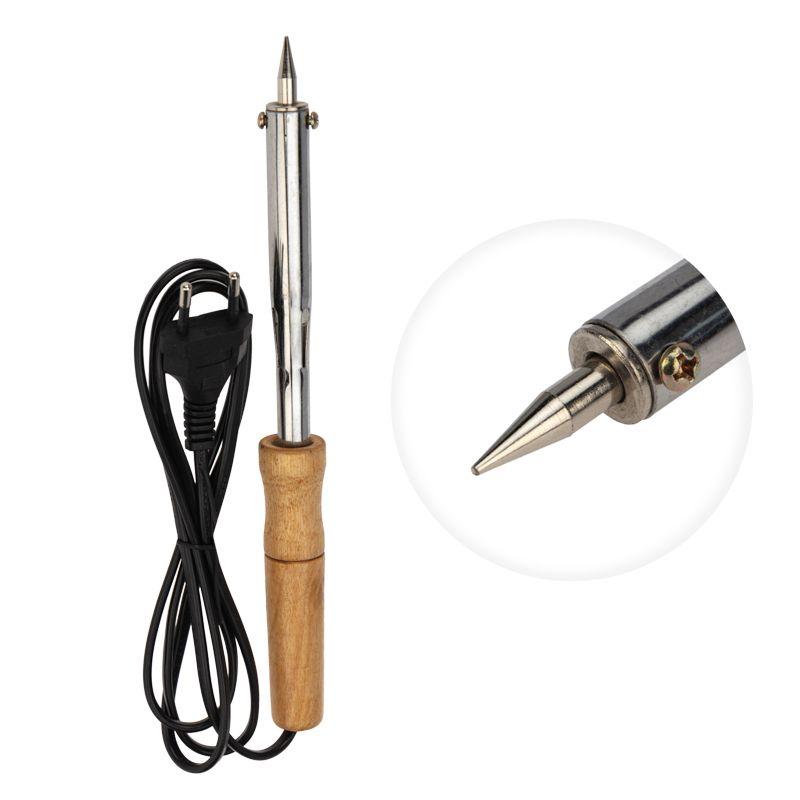  Паяльник ПД 220В 85Вт деревянная ручка (блист.) PROCONNECT 12-0177-4 фото в каталоге от BTSprom.by