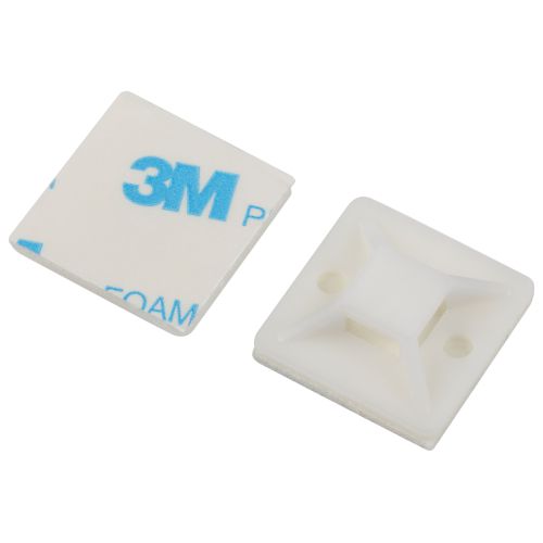 площадка самоклеящаяся под хомуты 30х30мм бел. no-225-309 (уп.10шт) эра б0066734 от BTSprom.by