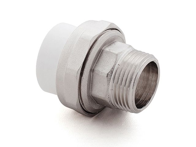 американка пп нар. 32х1 1/4", бел. ртп (соединение разборное наружная резьба полипропиленовое) (ростурпласт) 10645 от BTSprom.by