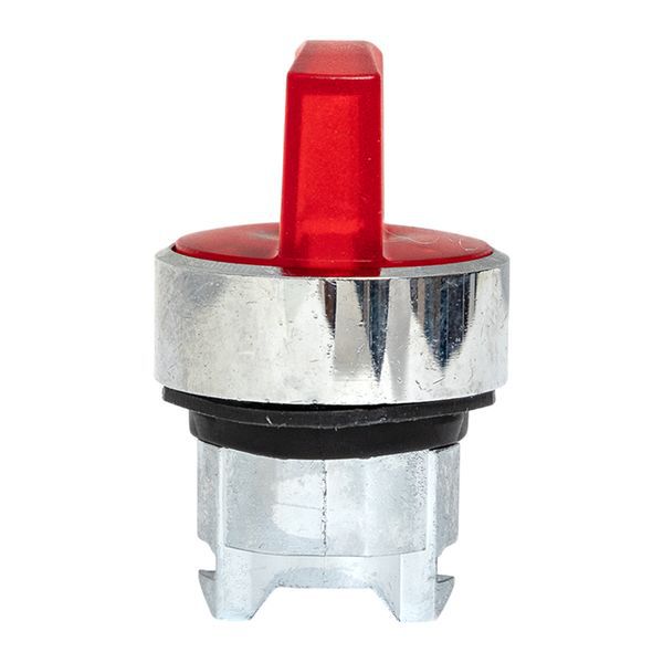  Механизм переключателя исполнительный XB4 IP65 на 3 положения возвратный без фиксации с подсветкой с короткой ручкой красн. EKF XB4BD3L-R-65 фото в каталоге от BTSprom.by