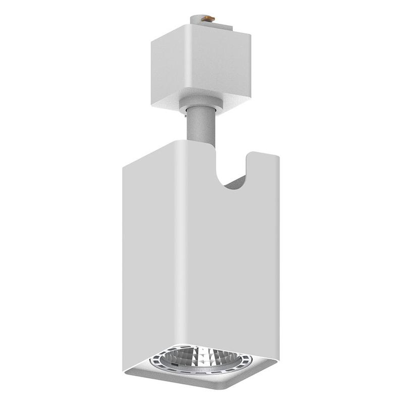 светильник трековый под лампу gu10 в стальном корпусе бел. al144 feron 51320 от BTSprom.by