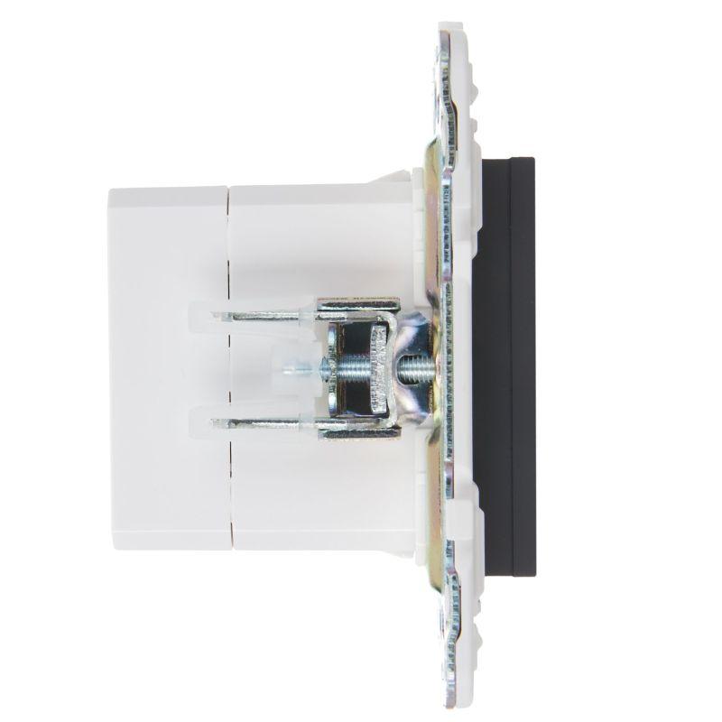  Розетка USB A+C 3.1А SKANDY SK-R14G графит IEK SK-U22-D31-K53 фото в каталоге от BTSprom.by