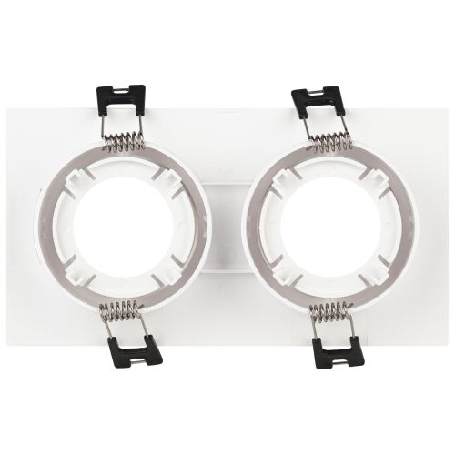  Светильник встраиваемый декоративный KL90-2 WH MR16/GU5.3 бел. пластик. Эра Б0054371 фото в каталоге от BTSprom.by