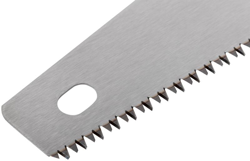  Ножовка по дереву средний каленый зуб 7 ТPI 3D заточка 3К пласт.прорезиненная ручка профи 500мм FIT 40453 фото в каталоге от BTSprom.by