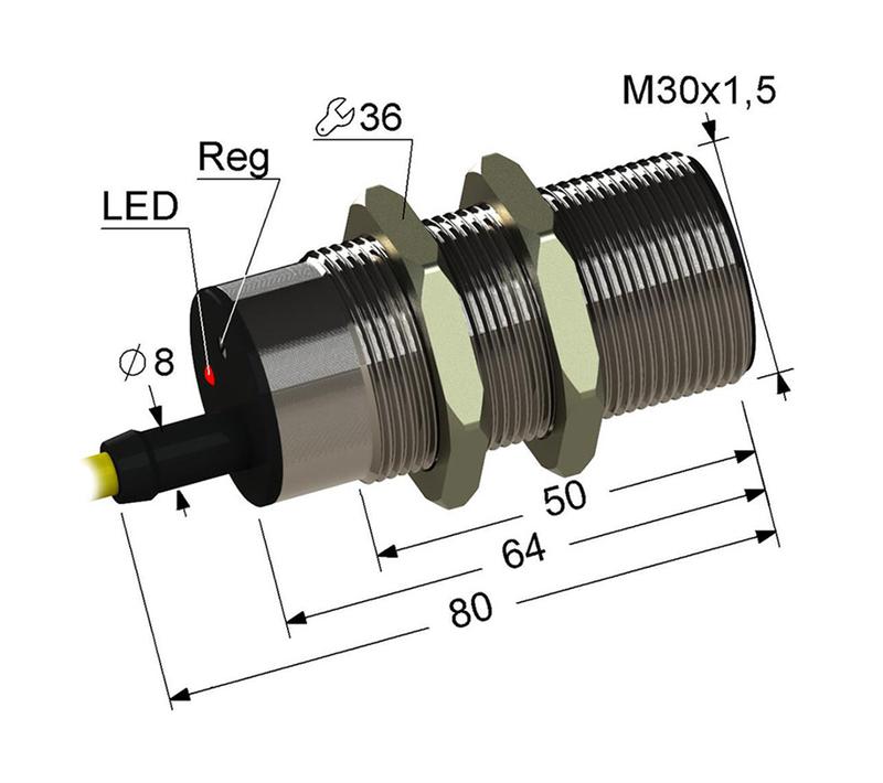 выключатель бесконтактный ps1-30m80-10b11-z (вб1.30м.80.10.1.1.z) мега-к a8010-t200054996 от BTSprom.by