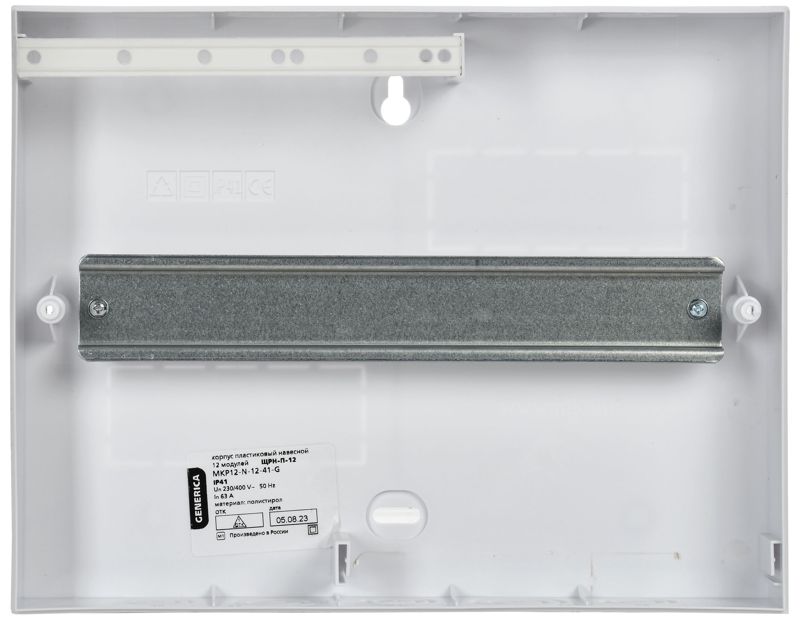  Бокс ЩРН-П-12 мод. навесной пластик IP41 GENERICA MKP12-N-12-41-G фото в каталоге от BTSprom.by