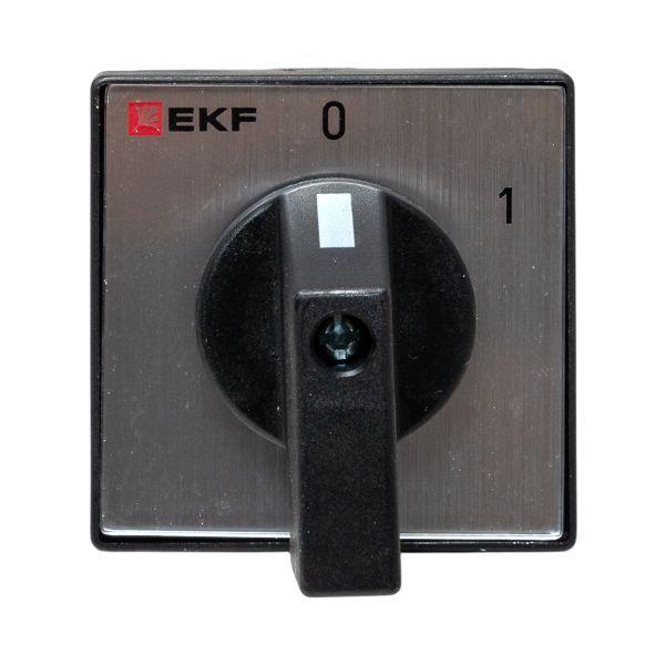 Переключатель кулачковый ПК-1-14 4П 25А "0-1" EKF pk-1-14-25 фото в каталоге от BTSprom.by
