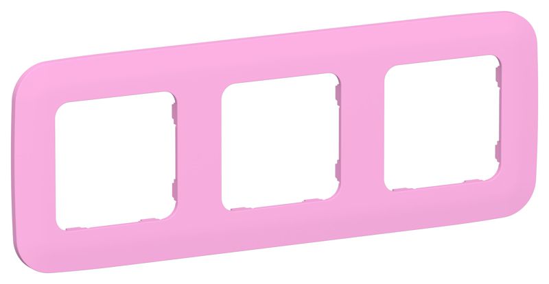 рамка 3-м сп flite ру-3-а-флпр пурпур. iek fi-m32-31-20-k99 от BTSprom.by