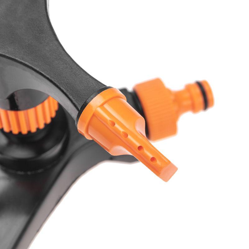  Дождеватель для полива на колесах круговой регулируемый ЧЕТЫРЕ СЕЗОНА 62-0295 фото в каталоге от BTSprom.by