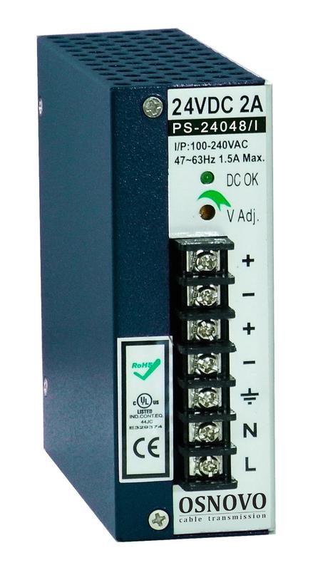 блок питания промышленный ps-24048/i 2а osnovo 11168 от BTSprom.by