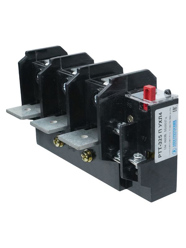 реле электротепловое токовое ртт-325 п ухл4 125а 106-143а 660в/50гц 1з+1р ручной возврат ip00 электротехник et515873 от BTSprom.by