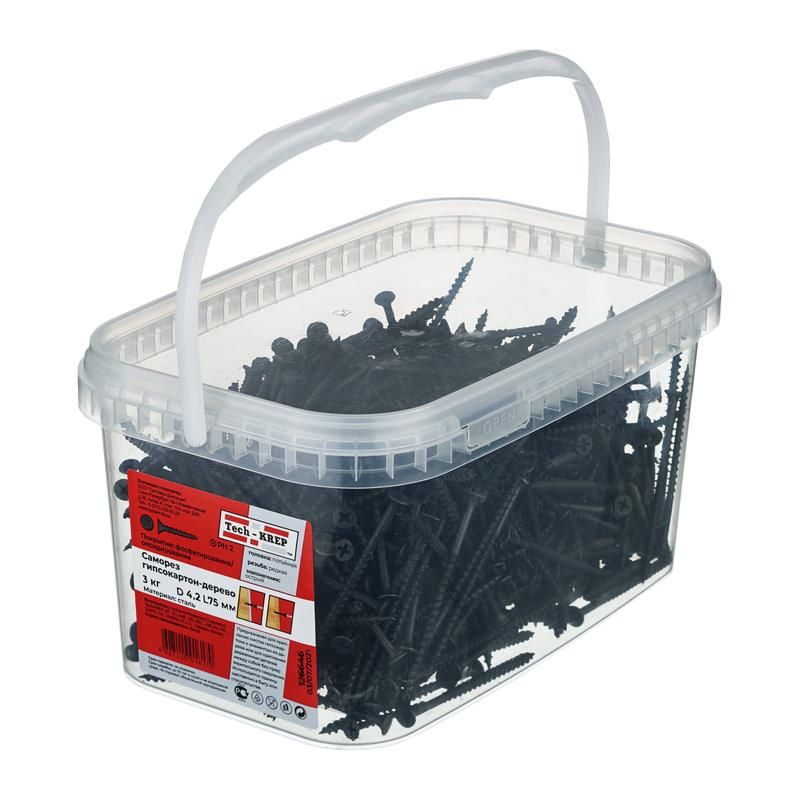саморез шсгд 4.2х75 (уп.3кг) tech-krep/zitar 126646 от BTSprom.by
