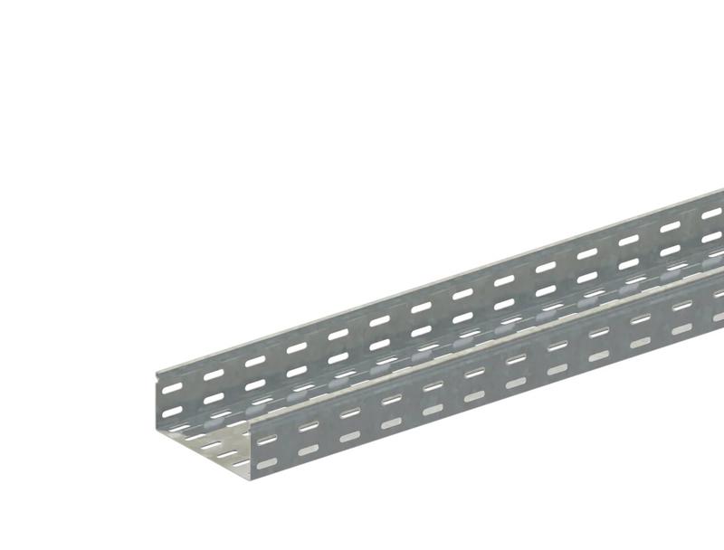 Лоток прямой замковый перфорированный 150х100 L3000 0.7мм ЛМс-ПЗ 150х100-0.7ц УТ2.5 СОЭМИ Н0122132613 от BTSprom.by