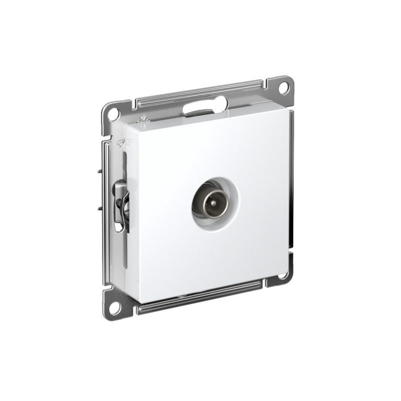 розетка телевизионная оконечная tv atlasdesign 1дб механизм бел. se atn000191 от BTSprom.by