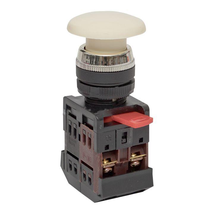 кнопка "грибок" aea-22 no+nc бел. ekf pbn-aea-w от BTSprom.by