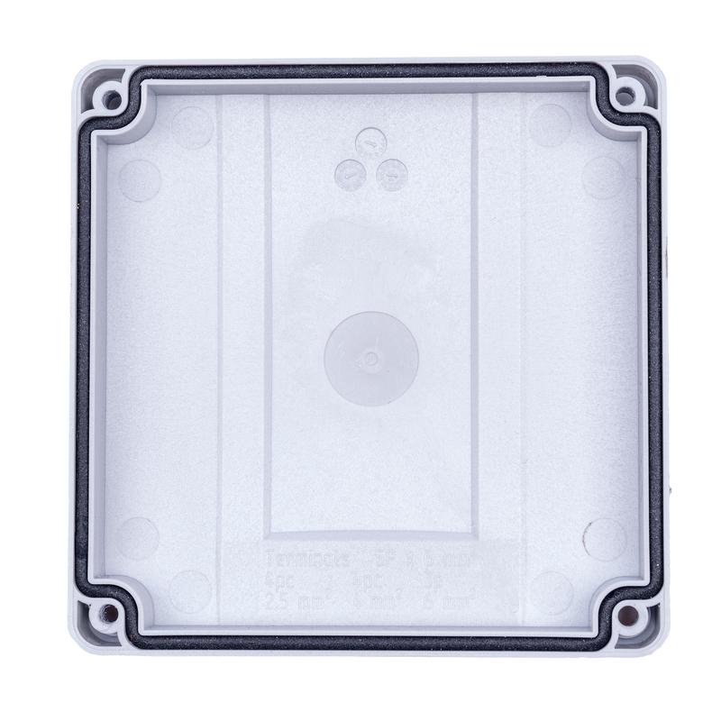  Коробка распределительная 110х110х67мм IP 65 в компл. с клеммным рядом 5х6кв.мм 41А сер. EXTHERM Extherm JB-60-GR фото в каталоге от BTSprom.by