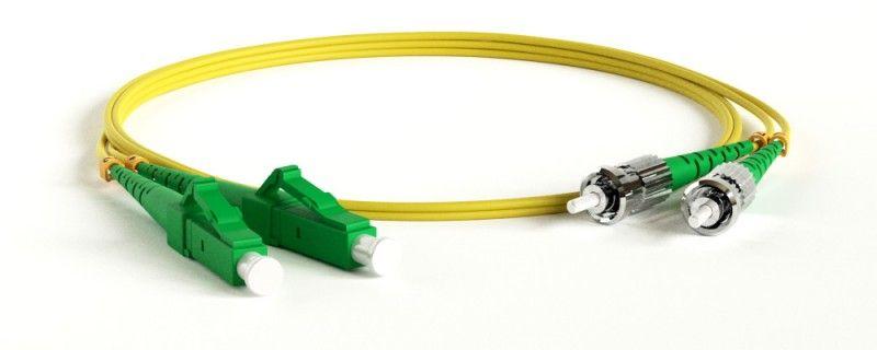 патч-корд fc-d2-9-lc/ar-st/ar-h-3m-lszh-yl волоконно-оптический (шнур) sm 9/125 (os2) st/apc-lc/apc duplex lszh 3м hyperline 27796 от BTSprom.by