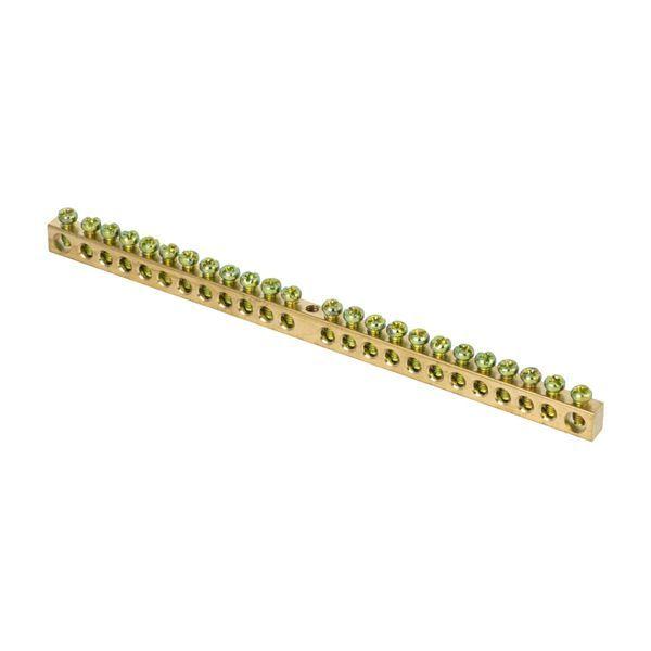 шина pen "ноль-земля" 6х9 24 отвер. латунь крепеж по центру ekf sn0-63-24 от BTSprom.by шина pen "ноль-земля" 6х9 24 отвер. латунь крепеж по центру ekf sn0-63-24 от BTSprom.by