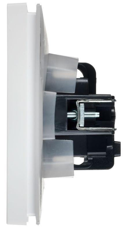  Розетка СП FORTE&PIANO 16А IP44 FP221 с заземл. защ. шторки с крышкой винт. крепл. бел. IEK FP-R16-16-44-K01 фото в каталоге от BTSprom.by