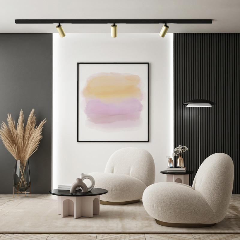  Светильник SMART SPOT 20Вт 3000К-6000К DIM акцентный матов. зол. с черн. DENKIRS 694293 фото в каталоге от BTSprom.by