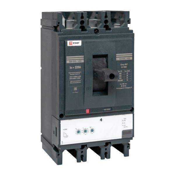 выключатель автоматический 3п 400/225а 45ка ва-99c compact ns proxima ekf mccb99c-400-225 от BTSprom.by