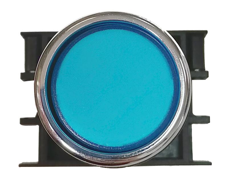  Кнопка с подсветкой-светодиод (1НО) 12-30В перем. и пост. тока син. EMAS B170DM фото в каталоге от BTSprom.by