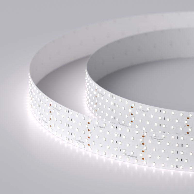 лента светодиодная rt 2-2500 24v white 6000к 5х2 (2835 875 led lux) 36вт/м ip20 (уп.2.5м) arlight 019082(b) от BTSprom.by