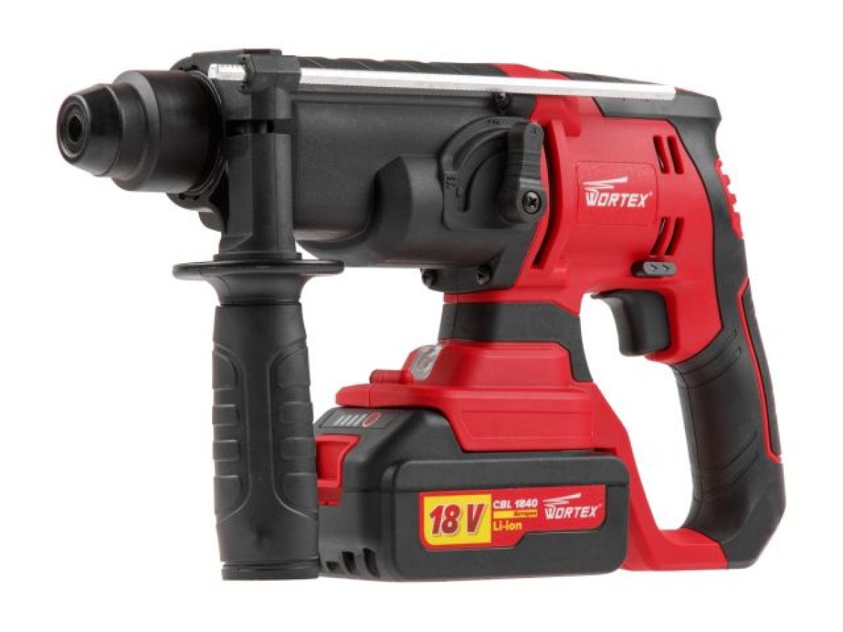  Аккум. перфоратор WORTEX CRH 1820 в кор. ALL1 (18.0 В, 2 РЕЖИМА, БЕЗ АККУМУЛЯТОРА И ЗУ, 2.2 Дж, вес 2.1 кг,) CRH18200003 фото в каталоге от BTSprom.by