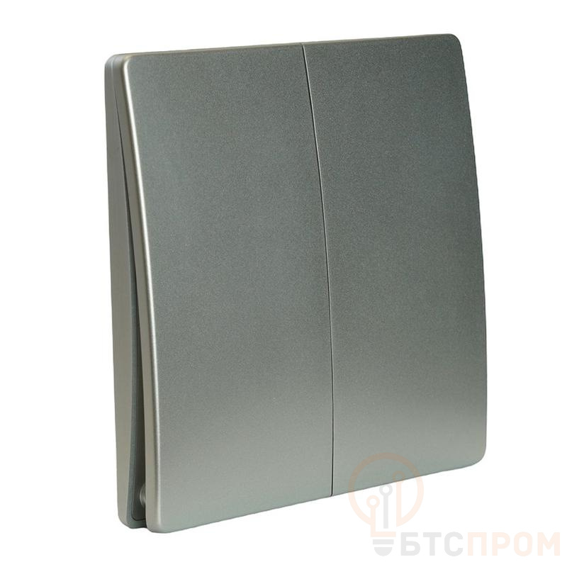 Выключатель дистанционного управления двухклавишный 7мВт IP65 TM92 серебр. FERON 51030 фото в каталоге от BTSprom.by  Выключатель дистанционного управления двухклавишный 7мВт IP65 TM92 серебр. FERON 51030 фото в каталоге от BTSprom.by